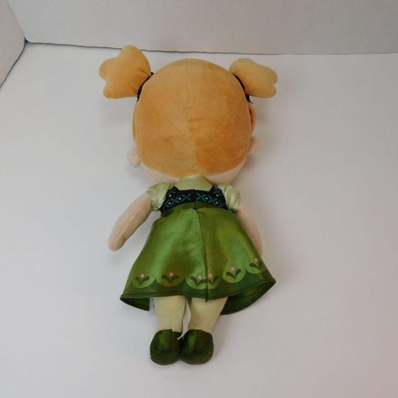 Disney Store Frozen Anna Toddler 12" plush  Stuffed Animals - Picture 4 of 5